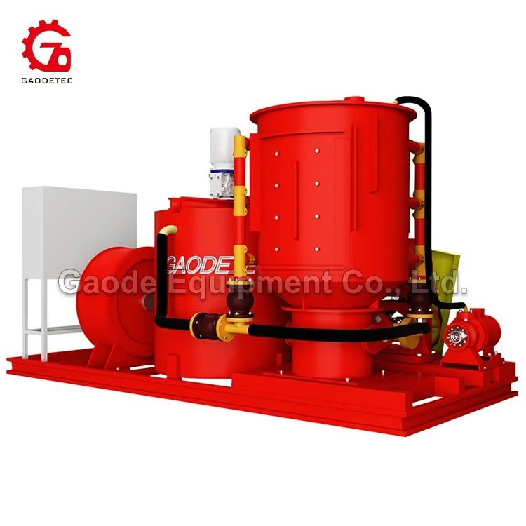 Gaodetec GBP1000160020HP-E Automatic Bentonite Slurry Grout Plant for Soil Compaction